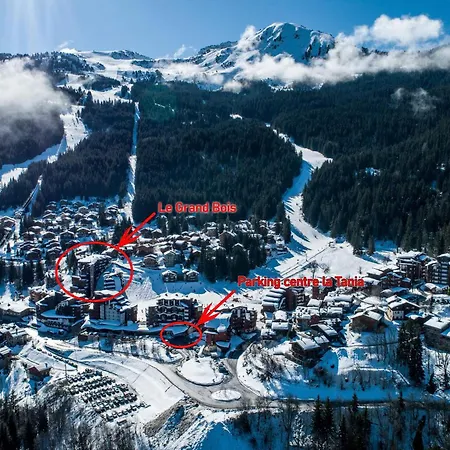 Confortable 2 Pieces + Cabine, Skis Aux Pieds, 5-6 Personnes - Fr-1-182a-2 * Courchevel