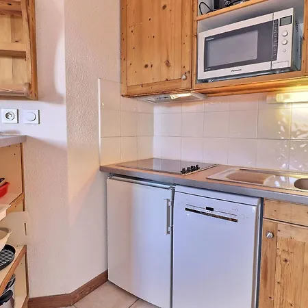 Confortable 2 Pieces + Cabine, Skis Aux Pieds, 5-6 Personnes - Fr-1-182a-2 Apartmán