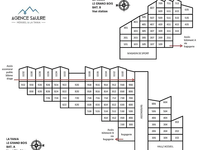 Confortable 2 Pieces + Cabine, Skis Aux Pieds, 5-6 Personnes - Fr-1-182a-2 * Courchevel